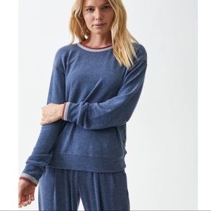 NWT Michael Stars Tate Pullover w/ Binding - XS